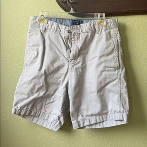 Saddlebred Light Grey Khaki Shorts